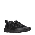 Veja Black Fabric Athletic Sneakers