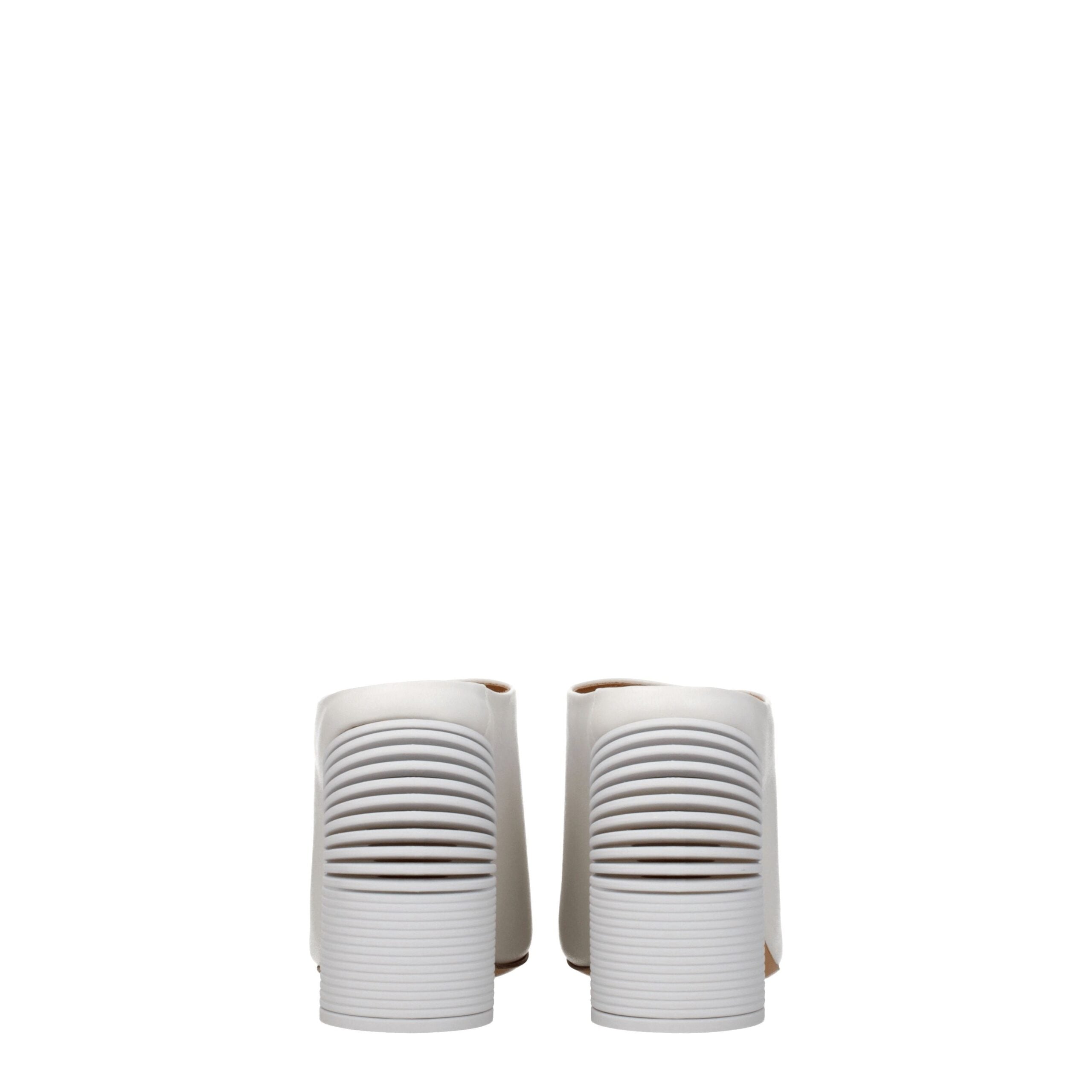 Off-White White Leather Sandal