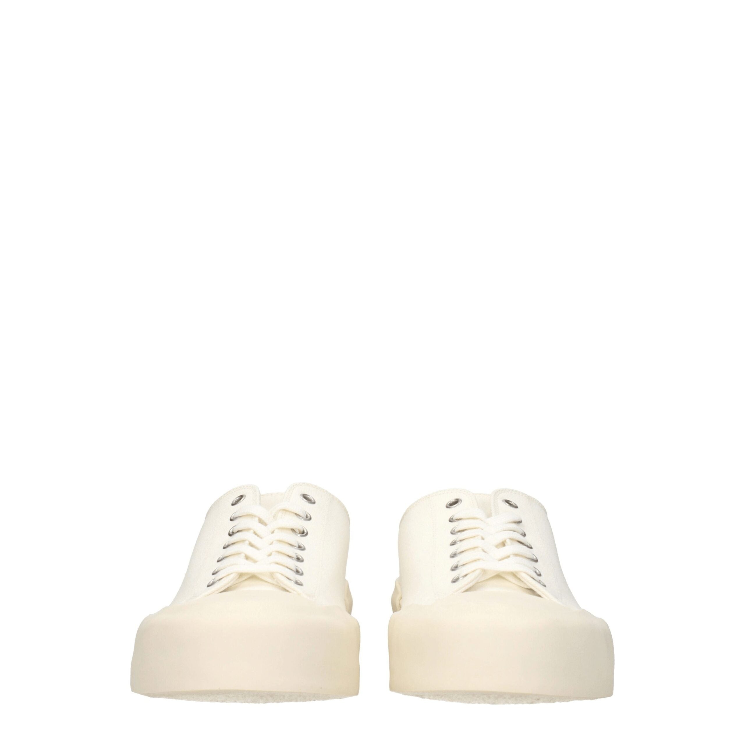 Jil Sander Beige Fabric Low Tops