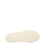 Jil Sander Beige Fabric High Top Sneakers