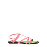 Jacquemus Pink Leather Sandal