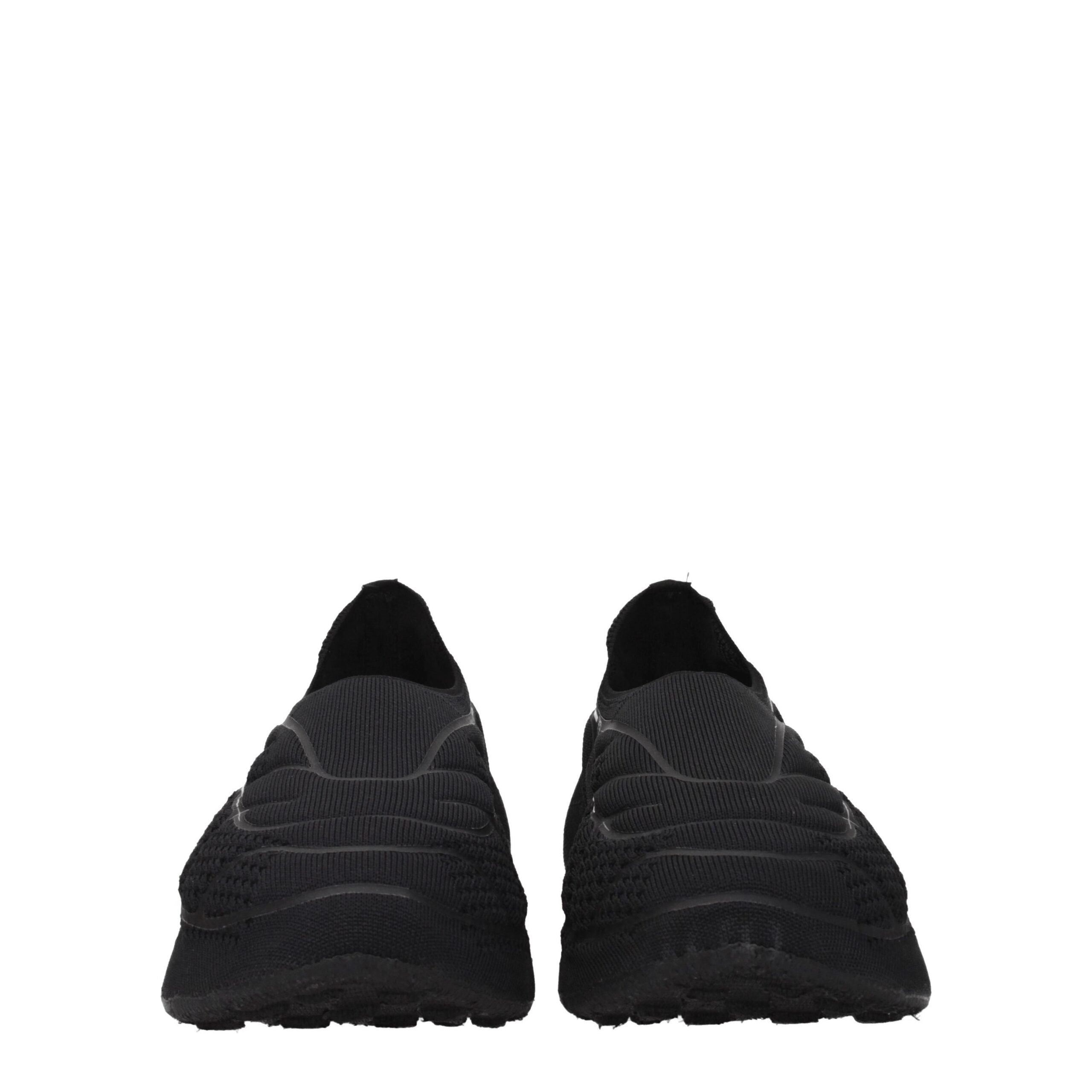 Givenchy Black Fabric Slip-On Loafer