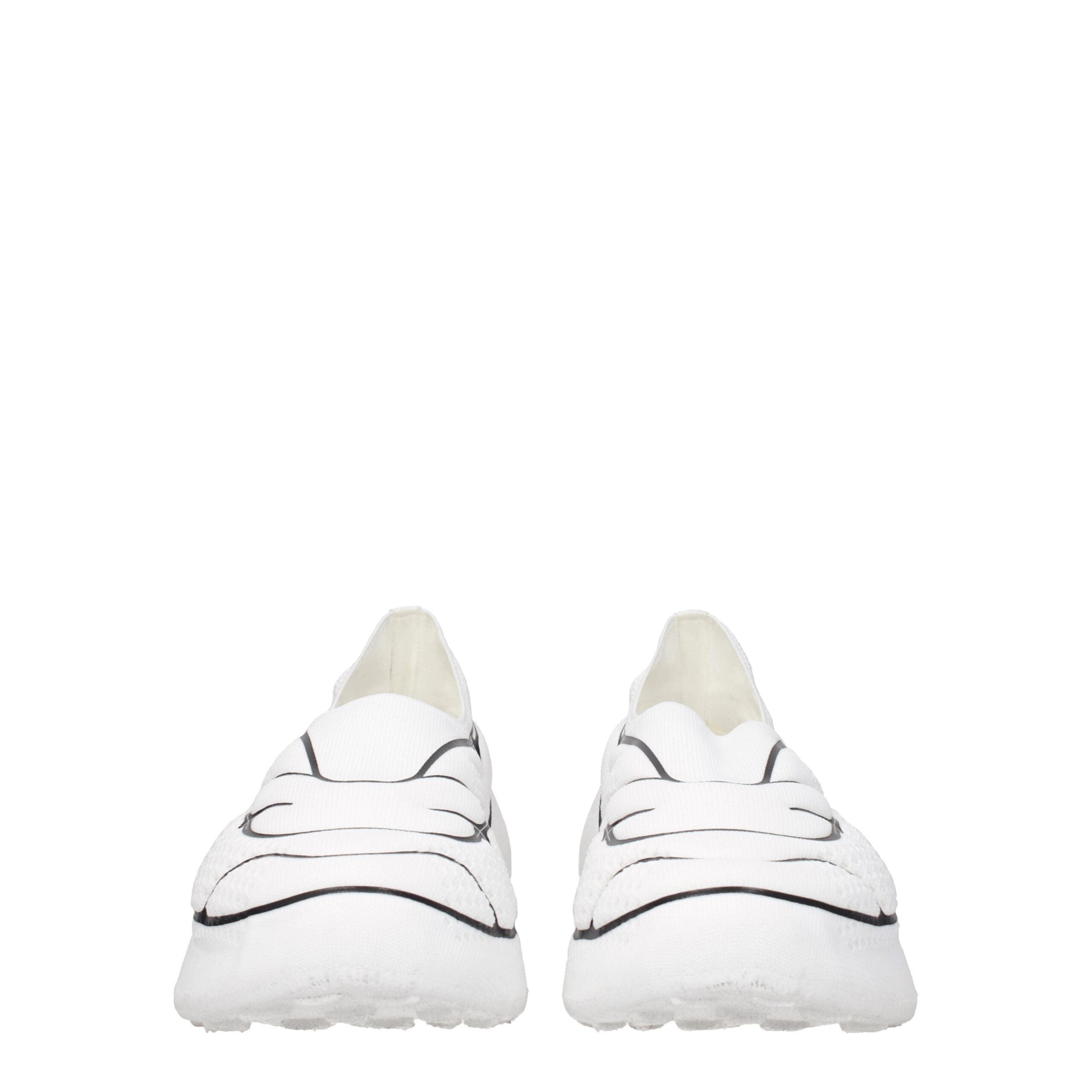 Givenchy White Fabric Sneakers