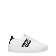Versace White Leather Sneakers