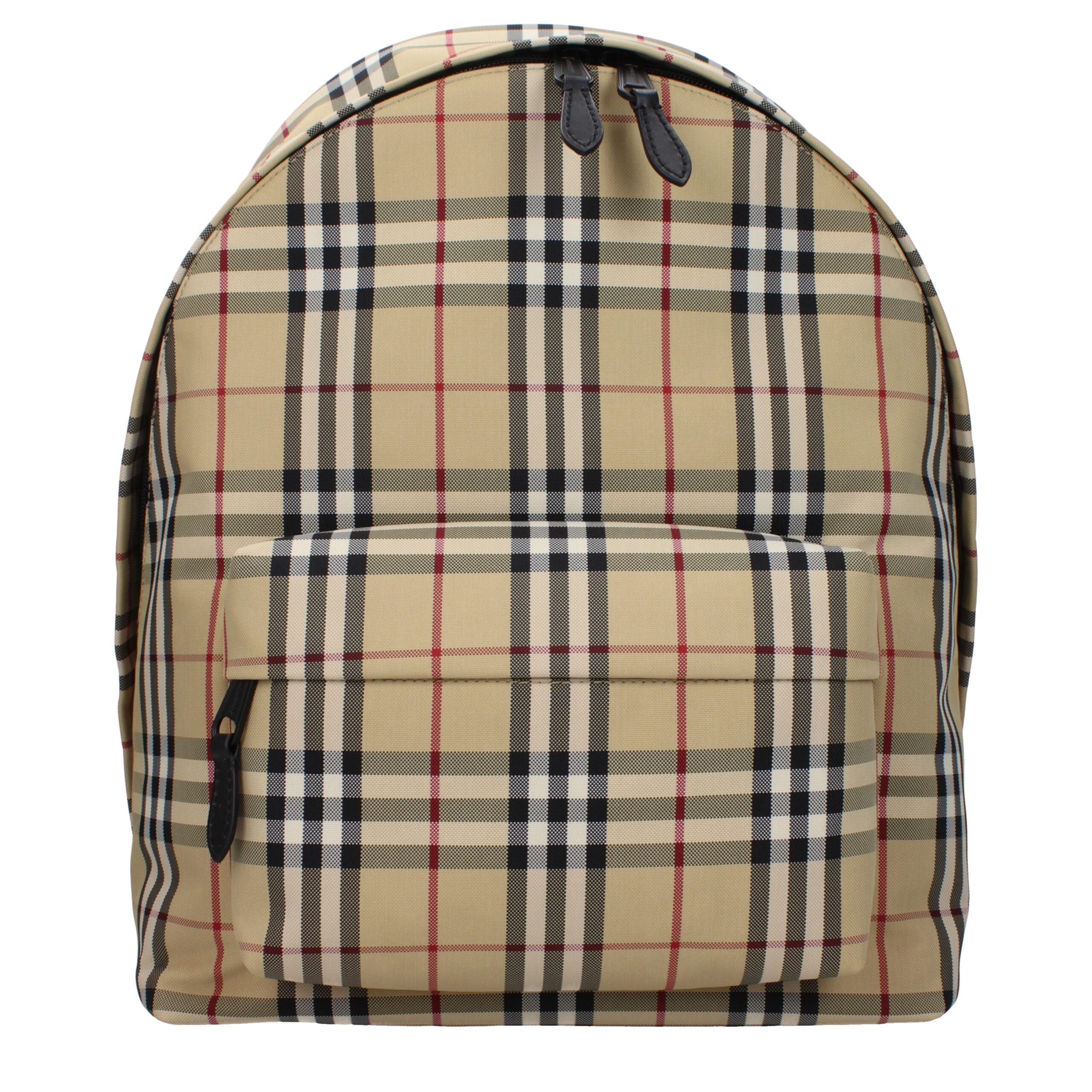Burberry Beige Fabric Backpack for Men