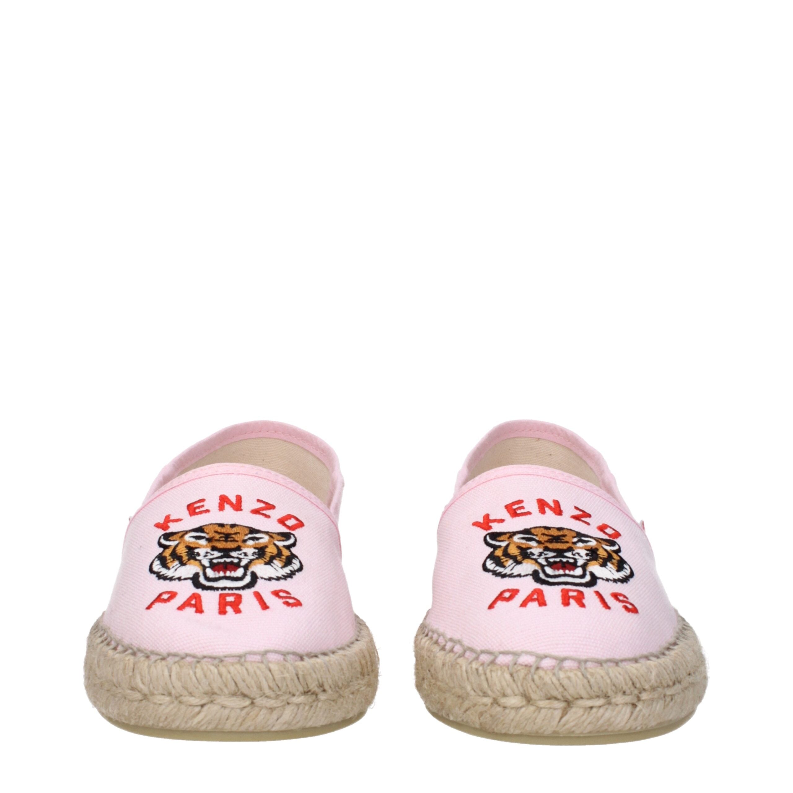 Kenzo Pink Fabric Espadrille