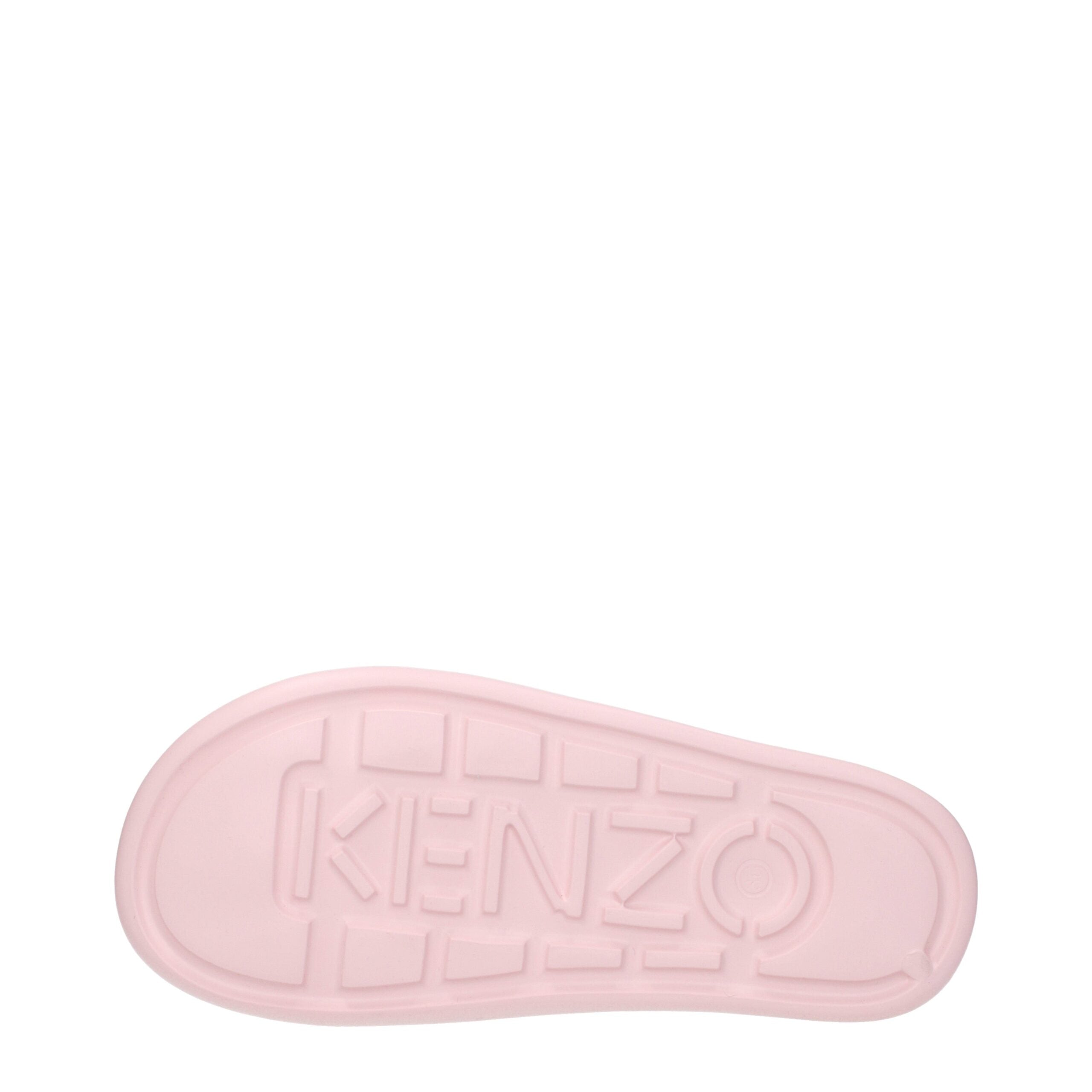 Kenzo Pink Cotton Slipper