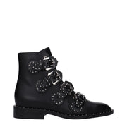 Givenchy Black Leather Ankle