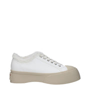 Marni White Leather Low Tops