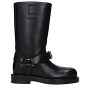 Burberry Black Leather Boot