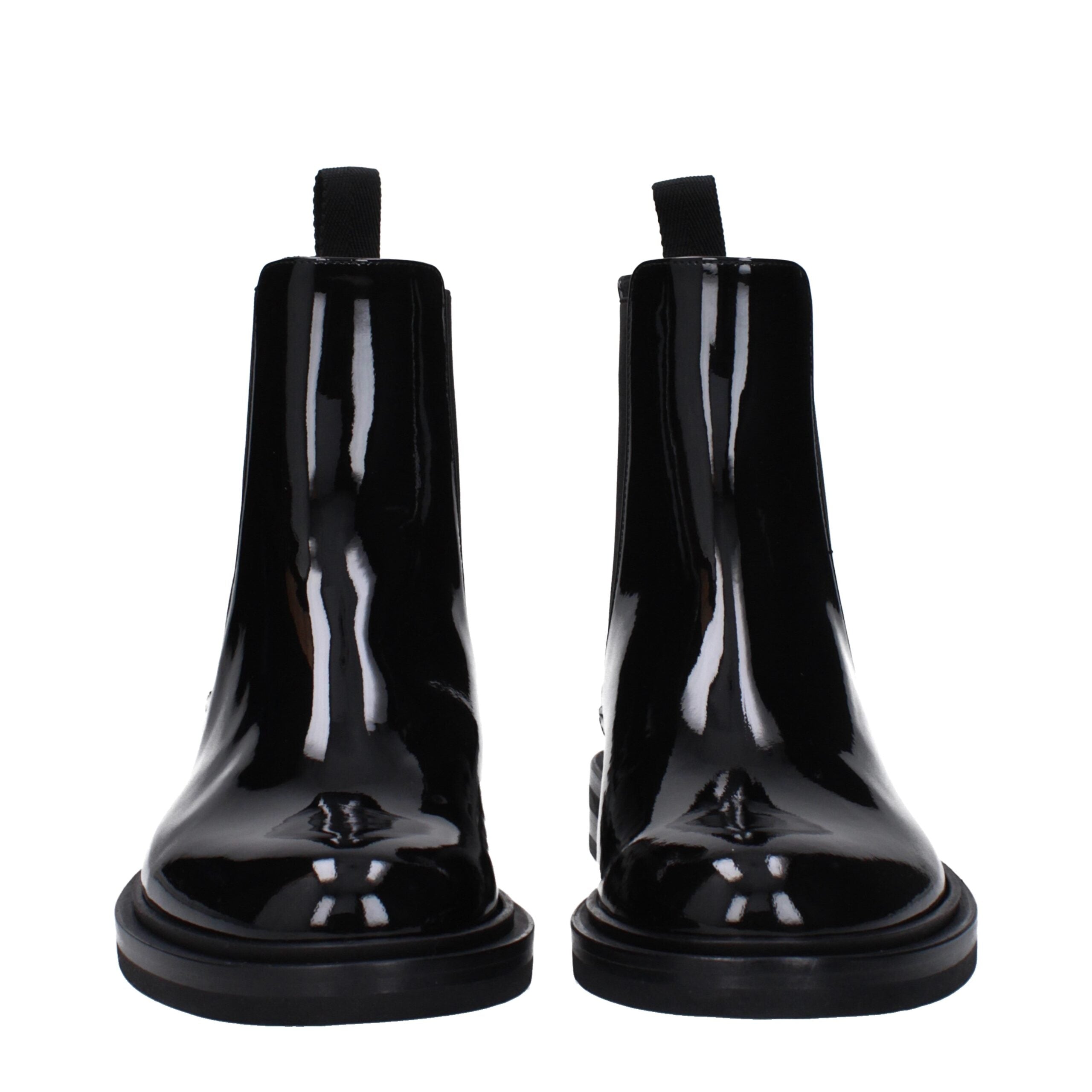 Dolce & Gabbana Black Leather Ankle