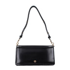 Tory Burch Black Leather Shoulder Bag