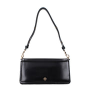 Tory Burch Black Leather Shoulder Bag