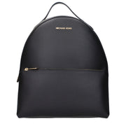 Michael Kors Black Leather Backpack