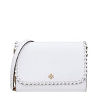 Tory Burch White Leather Clutch Bag