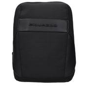 Piquadro Black Fabric Crossbody Bags