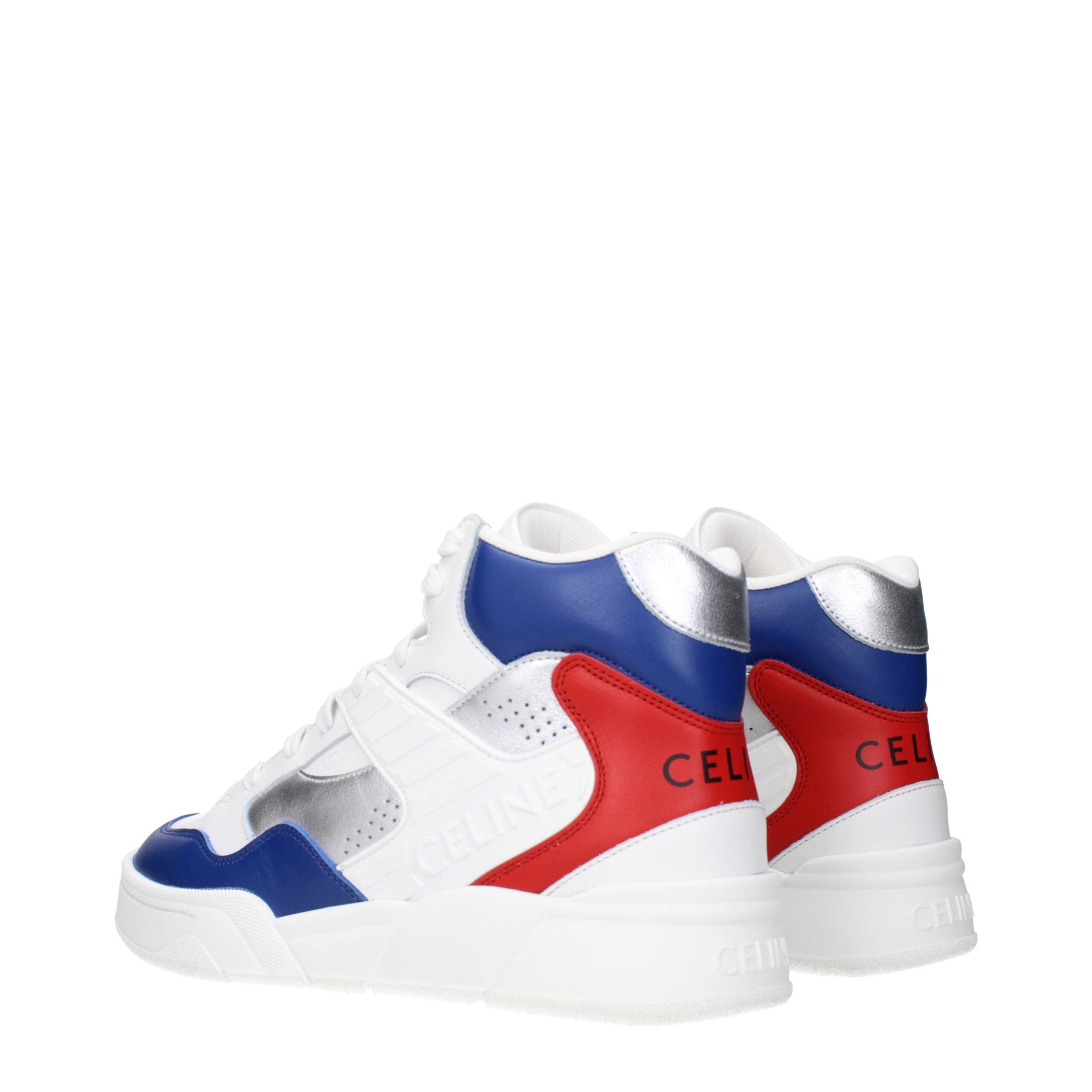 Celine White Leather Sneakers