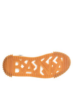 Dolce & Gabbana Brown Leather Studded Slides Sandals Shoes - ACCEXO