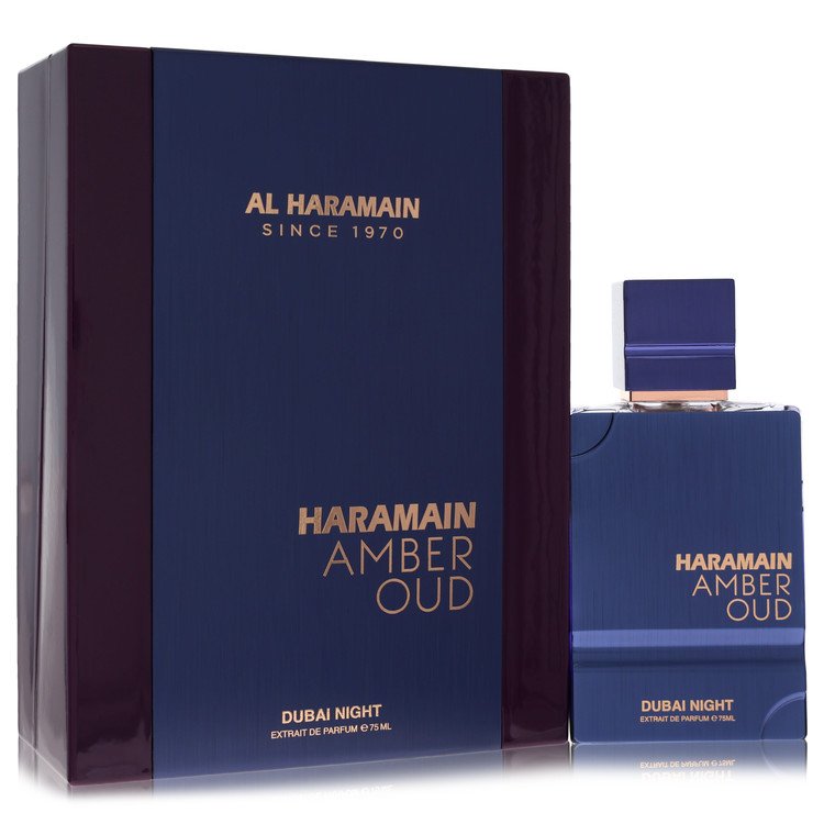 Al Haramain Amber Oud Dubai Night by Al Haramain Extrait De Parfum Spray (Unboxed) 2.53 oz for Men
