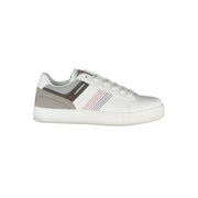 Carrera White Polyester Sneaker