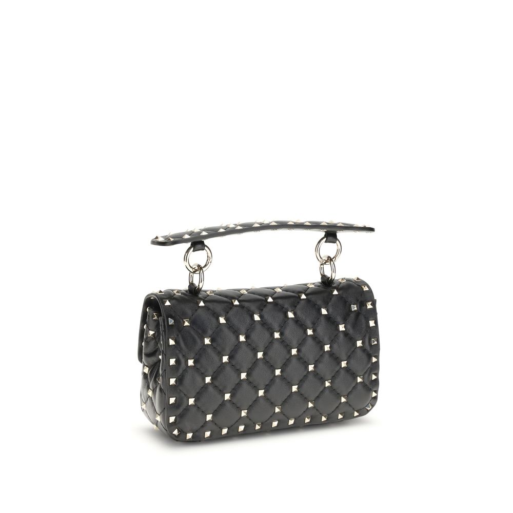 Valentino Garavani Small Leather Rockstud Spike Handbag - ACCEXO