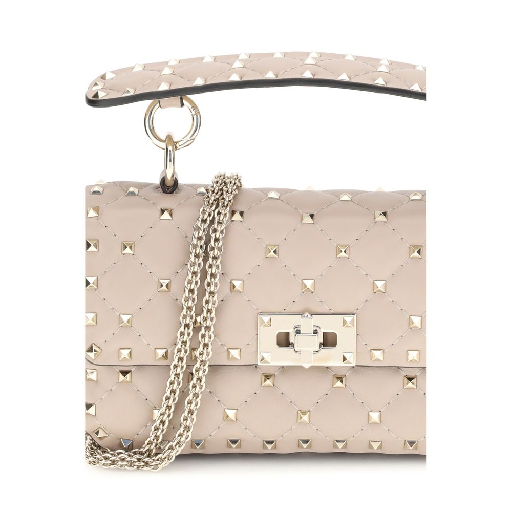 Valentino Garavani Small Leather Rockstud Spike Handbag - ACCEXO