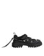 Dolce & Gabbana Black Low Top Lace Up Trekking Sneakers Shoes - ACCEXO