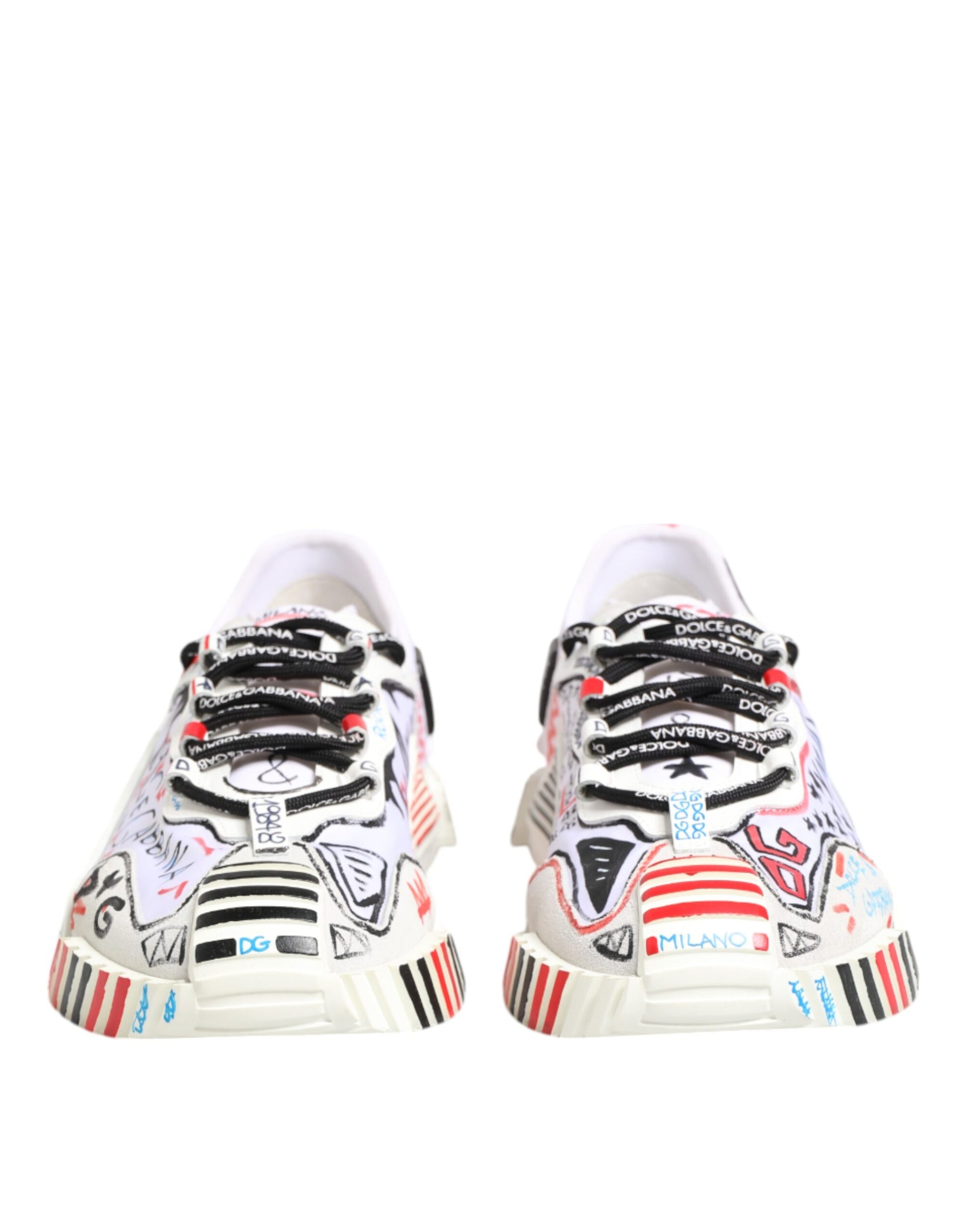 Dolce & Gabbana Multicolor Low Top NS1 Men Sneakers Shoes - ACCEXO