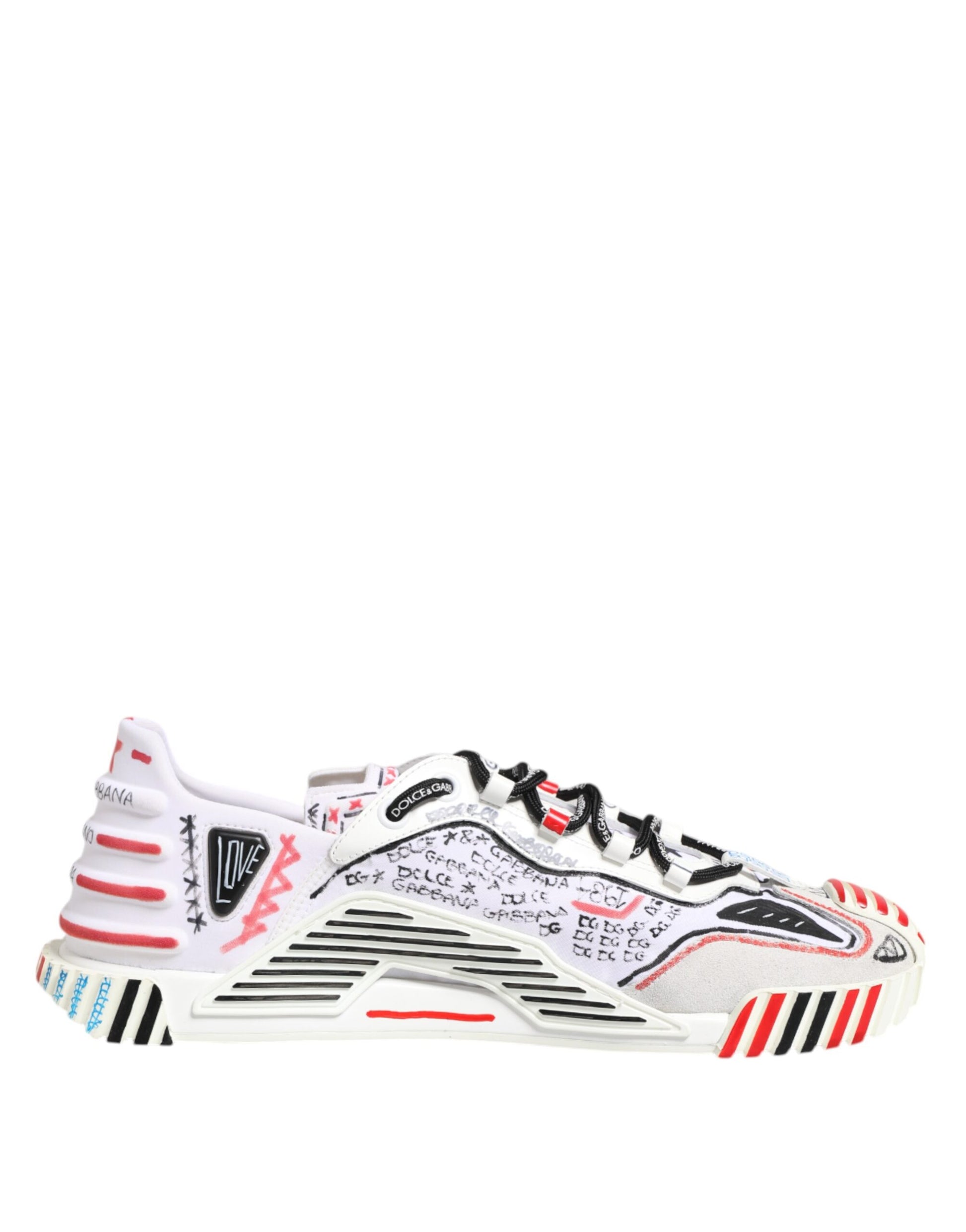 Dolce & Gabbana Multicolor Low Top NS1 Men Sneakers Shoes - ACCEXO