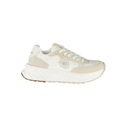 Blauer White Polyester Women Sneaker