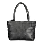 Guess Jeans Nero Poliuretano Women Handbag