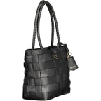 Guess Jeans Nero Poliuretano Women Handbag