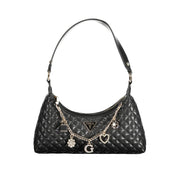 Guess Jeans Black Polyethylene Women Handbag
