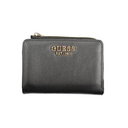 Guess Jeans Black Polyethylene Women Wallet