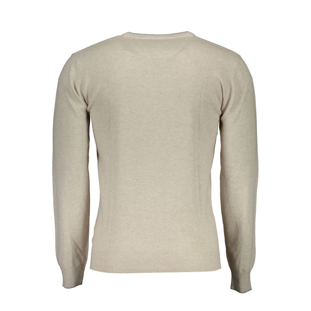 U.S. POLO ASSN. Beige Wool Sweater - ACCEXO
