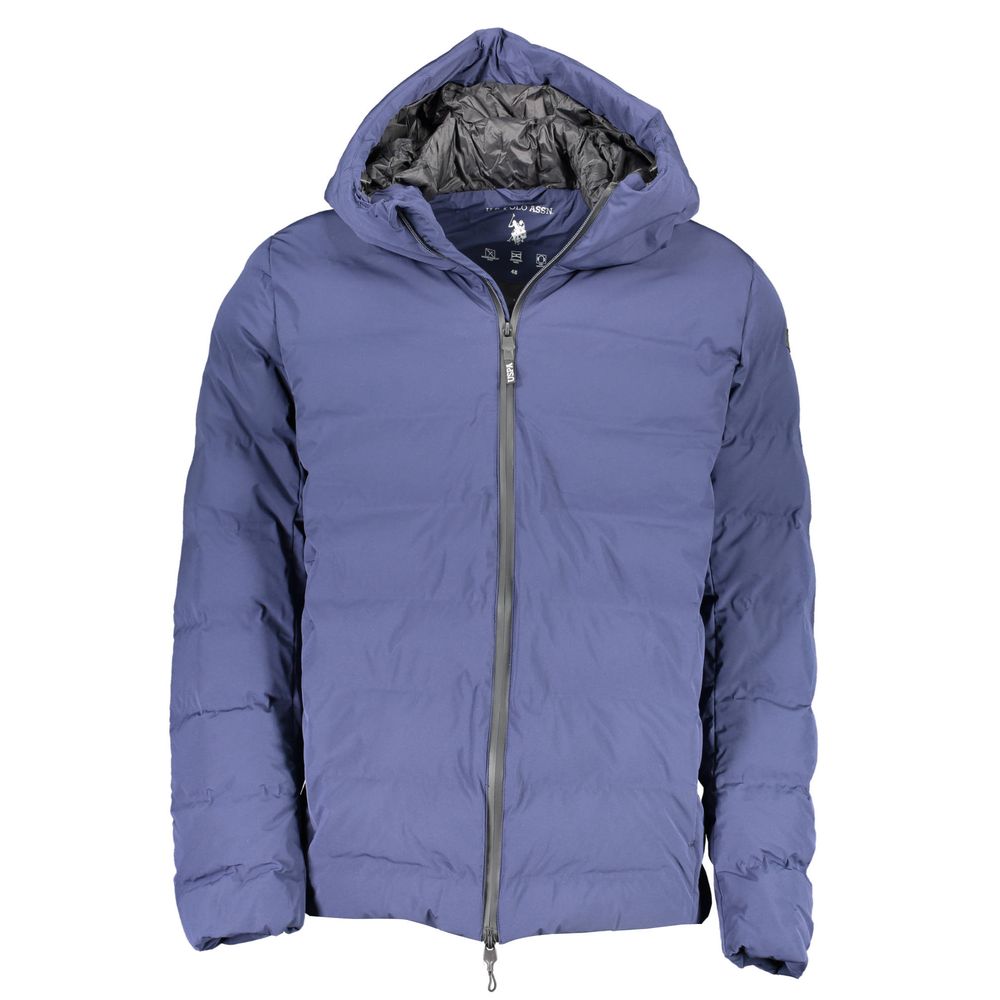 U.S. POLO ASSN. Blue Elastane Jacket - ACCEXO