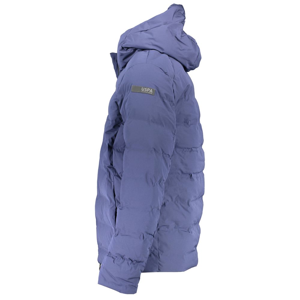 U.S. POLO ASSN. Blue Elastane Jacket - ACCEXO