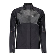 Bjorn Daehlie Black Polyester Jacket - ACCEXO