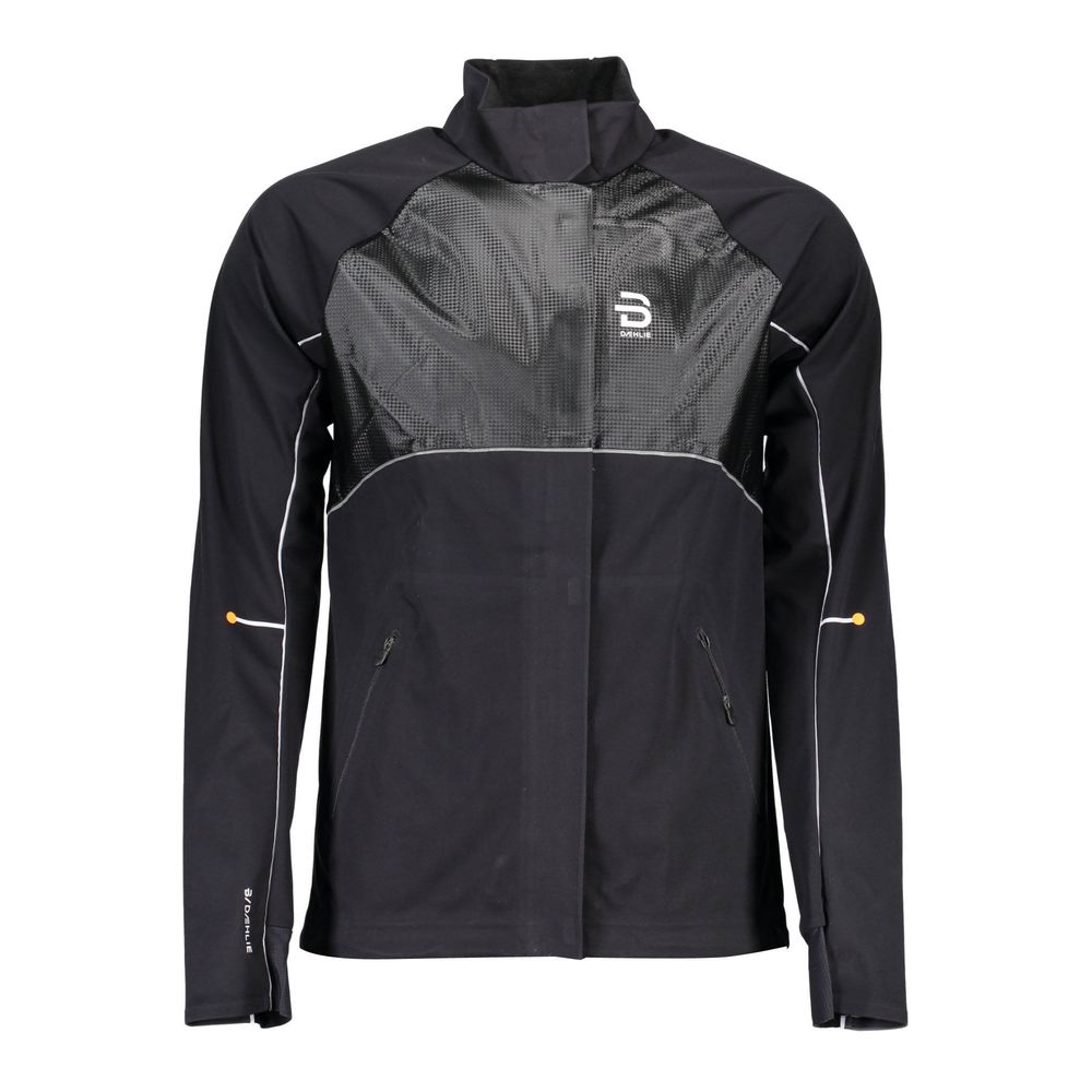 Bjorn Daehlie Black Polyester Jacket - ACCEXO
