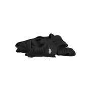 U.S. POLO ASSN. Black Wool Scarf - ACCEXO