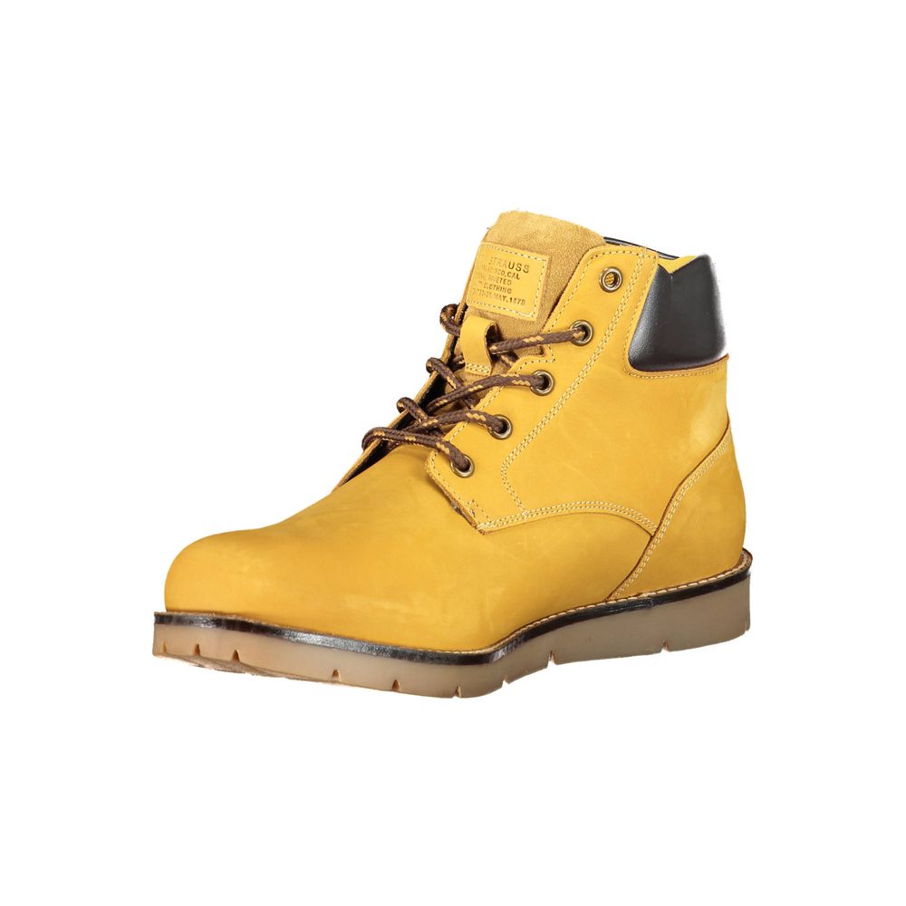 Levi's Yellow Polyester Boot - ACCEXO