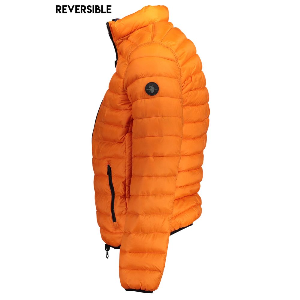 U.S. POLO ASSN. Orange Nylon Jacket - ACCEXO