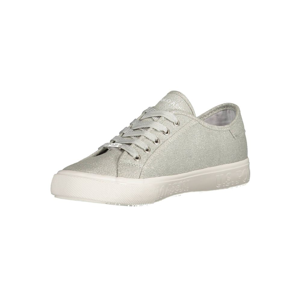 U.S. POLO ASSN. Gray Polyester Sneaker - ACCEXO