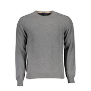 Harmont & Blaine Gray Wool Sweater - ACCEXO