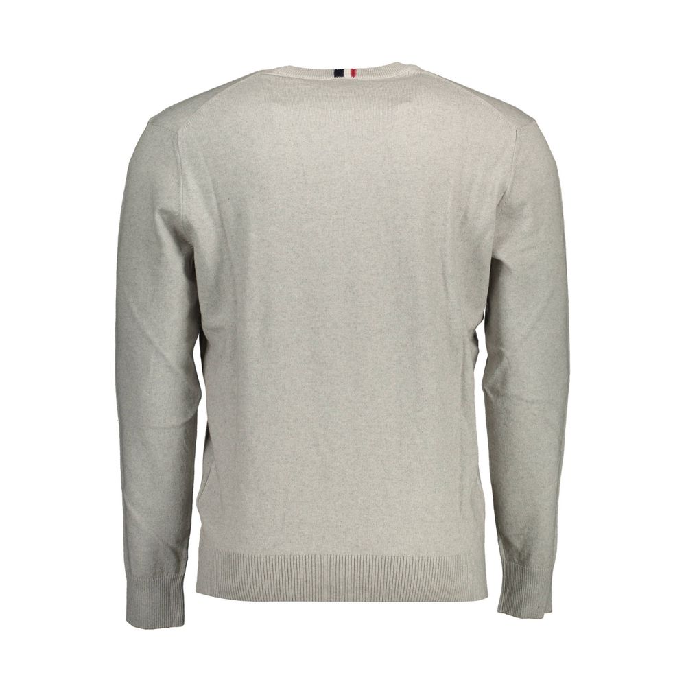 U.S. POLO ASSN. Gray Cotton Sweater - ACCEXO
