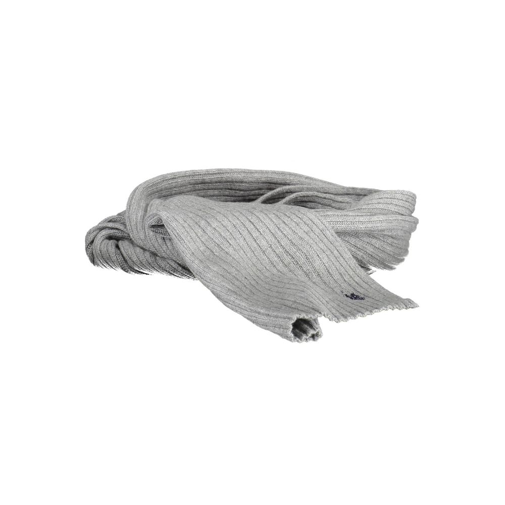 U.S. POLO ASSN. Gray Wool Scarf - ACCEXO