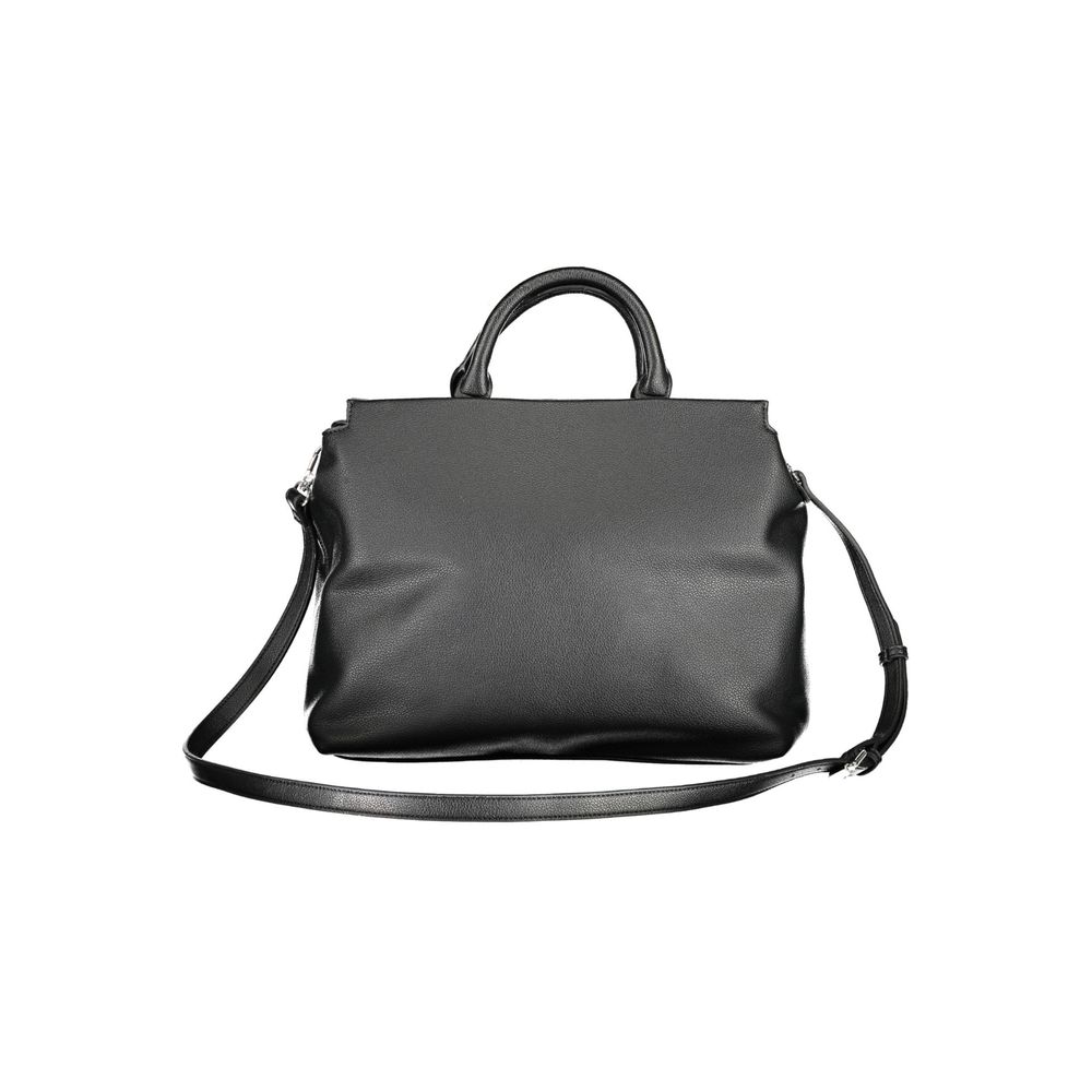 BYBLOS Black Polyurethane Women Handbag Secondary image