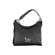 BYBLOS Black Polyurethane Women Handbag