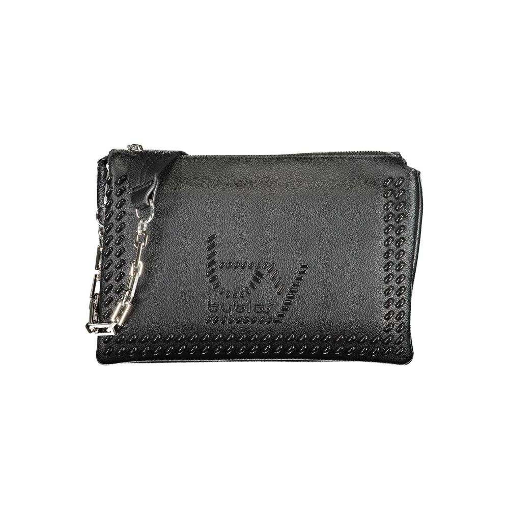 BYBLOS Nero Polyurethane Women Handbag Main image