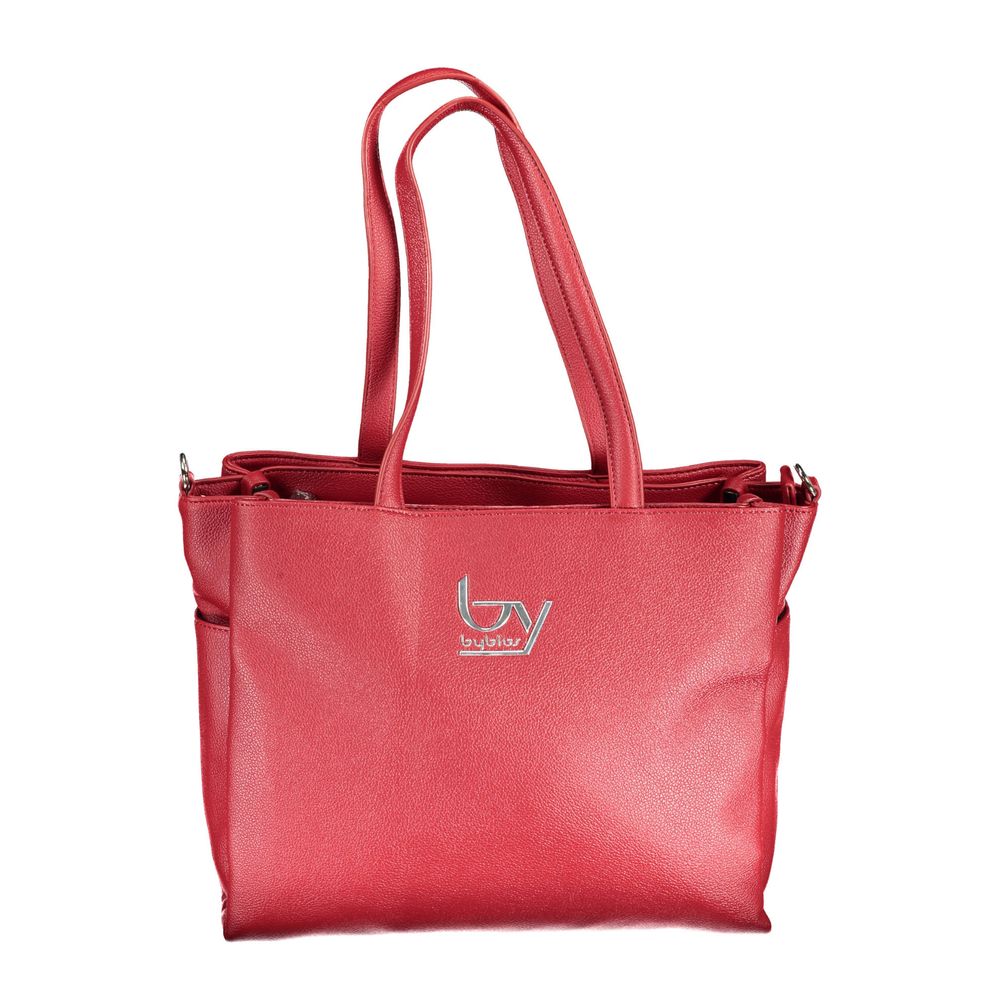 BYBLOS Rosso Polyurethane Women Handbag Main image